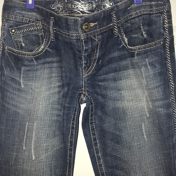 Rockin Express Jeans!  Great seams and details! - Picture 4 of 4